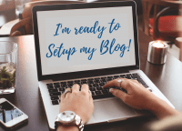 I'm ready to setup a blog