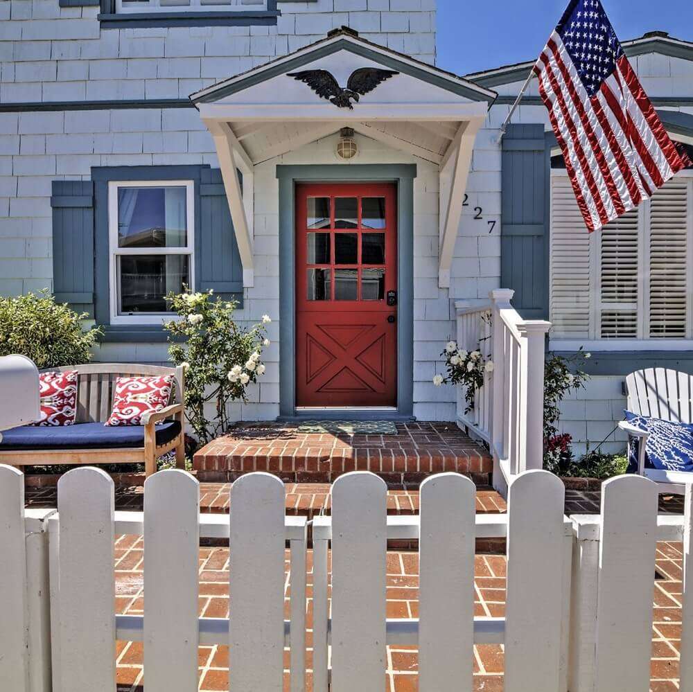 Charming Balboa Island Front Door