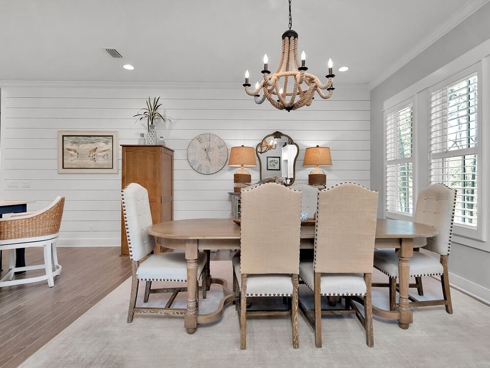 Grayton Beach House Dining Area