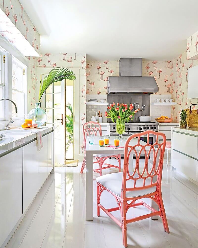 Lilly Pulitzer inspired Beach Home Tour - Kitchen