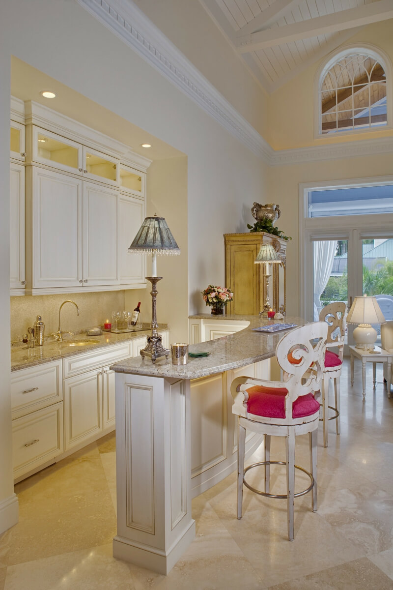 Old Naples Beach House Home Bar