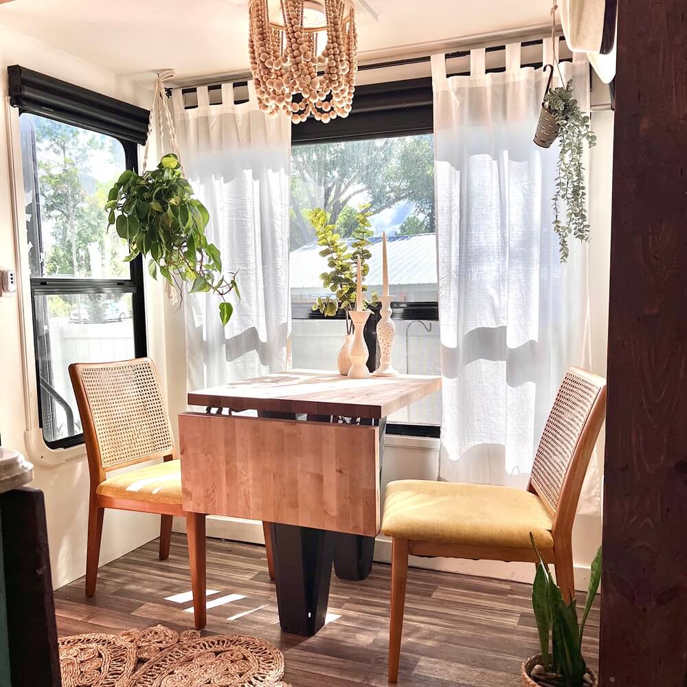 Dining Room - Beautiful Tiny Home Budget Series