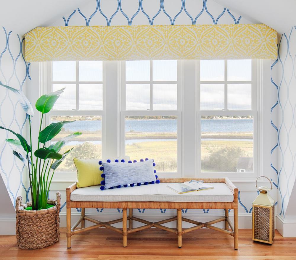 Barrington Bay Beach House Window bench