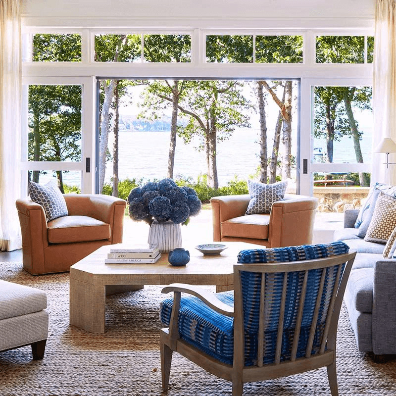 Playful Retreat on Shelter Island - Living Room