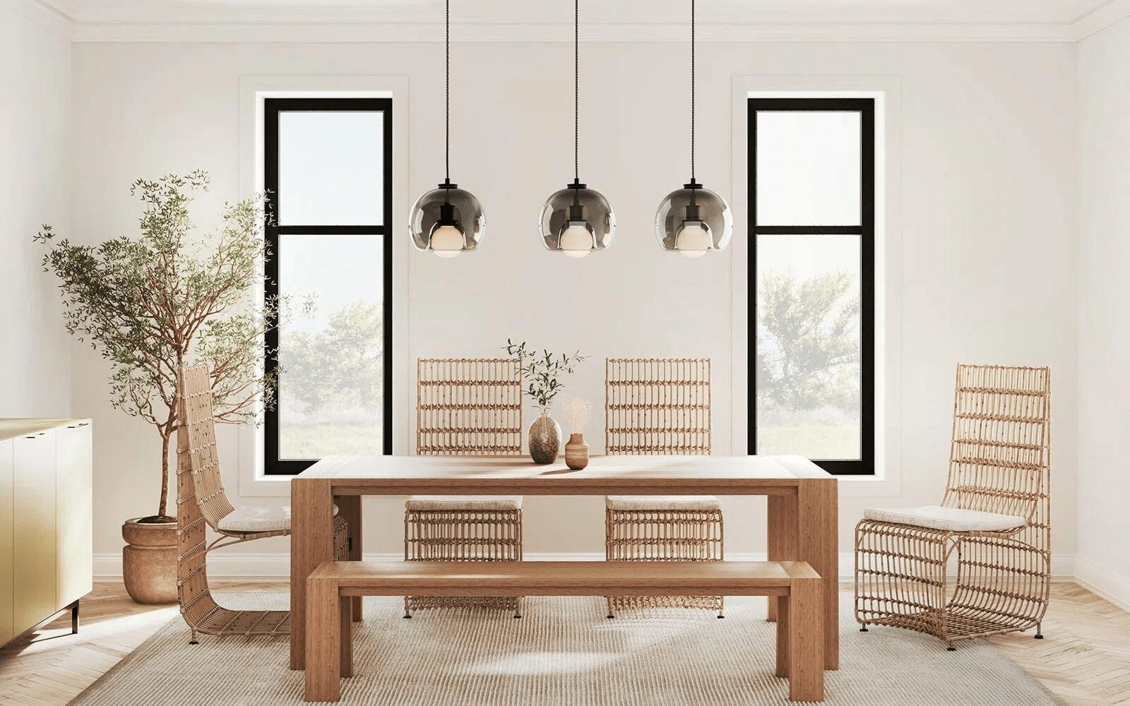 Marvel Rattan Dining Chair
