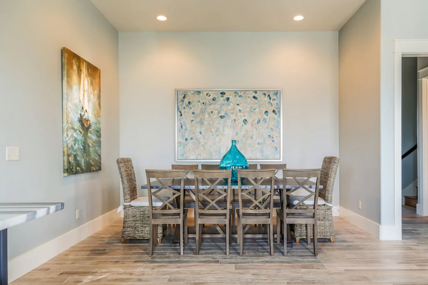 Destin Florida Beach House Dining Room