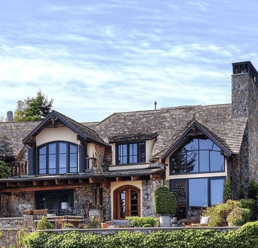 Beach House Elevations - Stone exterior 1