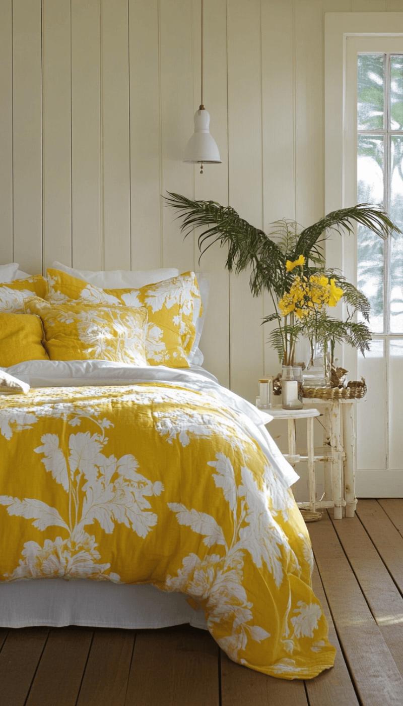 Yellow Sunshine at the Sea Bedroom 1